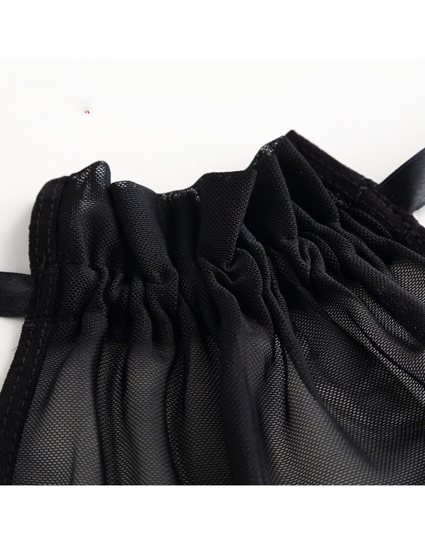 world-palm underwear Sexy Lingerie Sexy high-end Perspective Lace Adult Sex Pajamas Hanging Neck