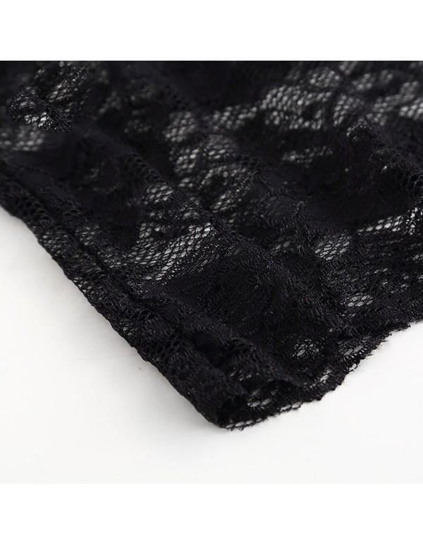 world-palm underwear Sexy Lingerie Sexy high-end Perspective Lace Adult Sex Pajamas Hanging Neck