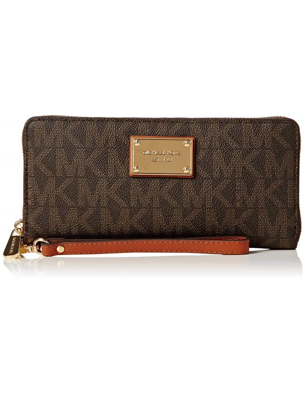 Michael Kors Women's Jet Set Travel Continental Wristlet
