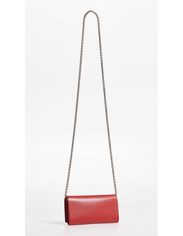 Salvatore Ferragamo Women's Gancio City Wallet on a Chain