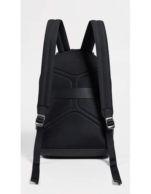 Salvatore Ferragamo Men's Firenze Leather Backpack, Black, One Size