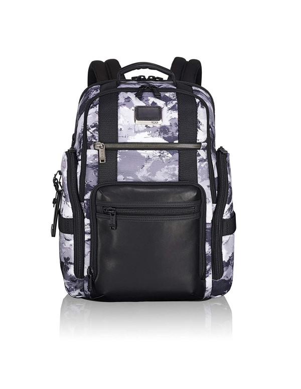 TUMI - Alpha Bravo Sheppard Deluxe Brief Pack Laptop Backpack - 15 Inch Computer Bag for Men and Women - Arctic Restoration