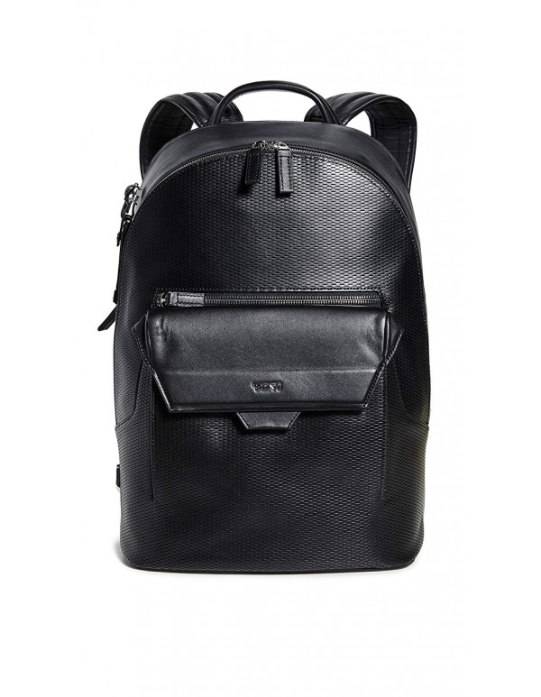 Tumi Men's Ashton Marlow Backpack, Black Perforated, One Size