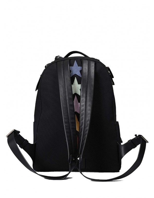 Valentino Men's NY0B0340GKL0NO Black Cotton Backpack